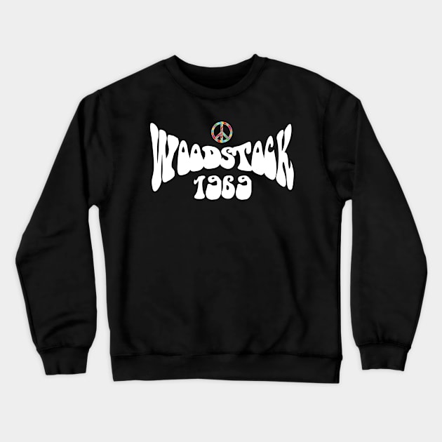 Woodstock 1969 Crewneck Sweatshirt by emma17